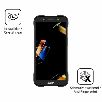 Flexible TPU-Folie passend zugeschnitten für Zebra TC501, vollständige Abdeckung