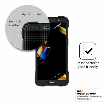Besonders flexibler Displayschutz mit Anti-Shock-Schicht im Materialmix