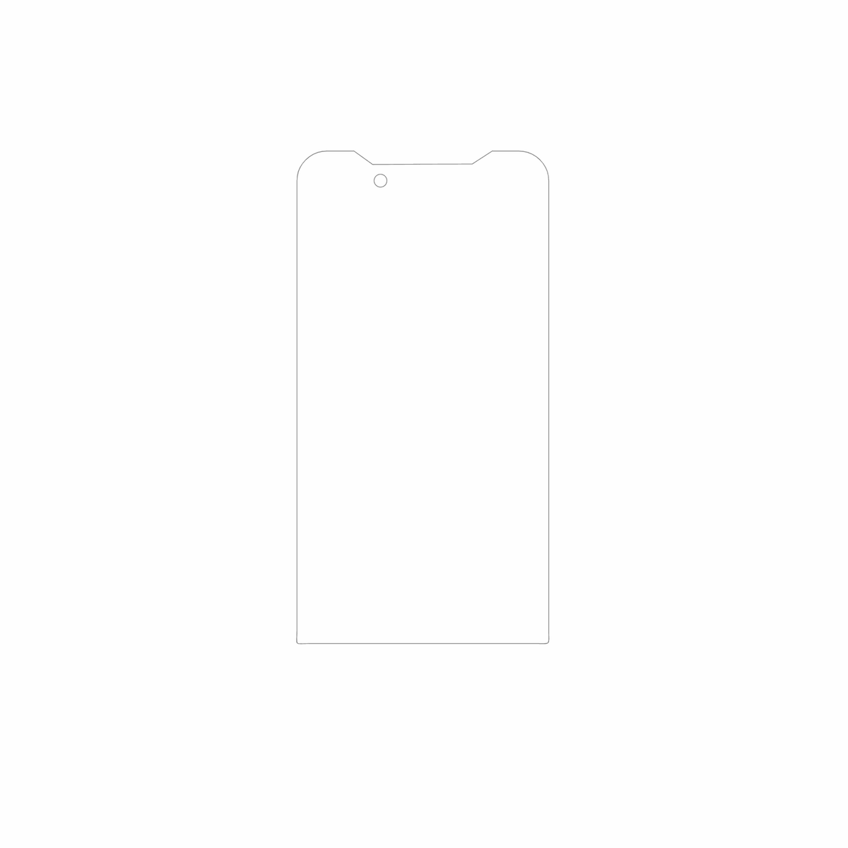 dipos Displayschutz für Zebra Xplore M60, mattierte Oberfläche, geringe Dicke und perfekte Passform