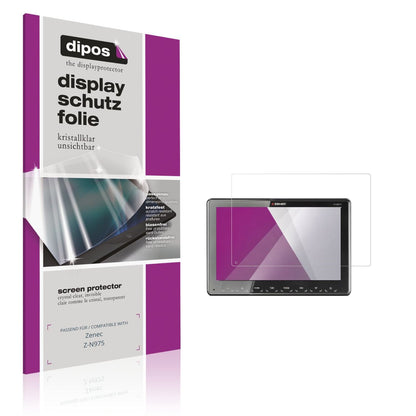 2x Schutzfolie klar für Zenec Z-N975 Display-Schutzfolie