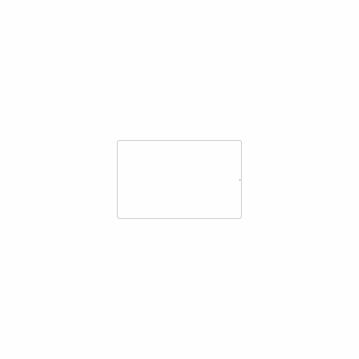 dipos Displayschutz für ZENTALITY C-710 P max, mattierte Oberfläche, geringe Dicke und perfekte Passform