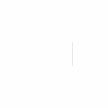 dipos Displayschutz für ZIOVO E15, mattierte Oberfläche, geringe Dicke und perfekte Passform