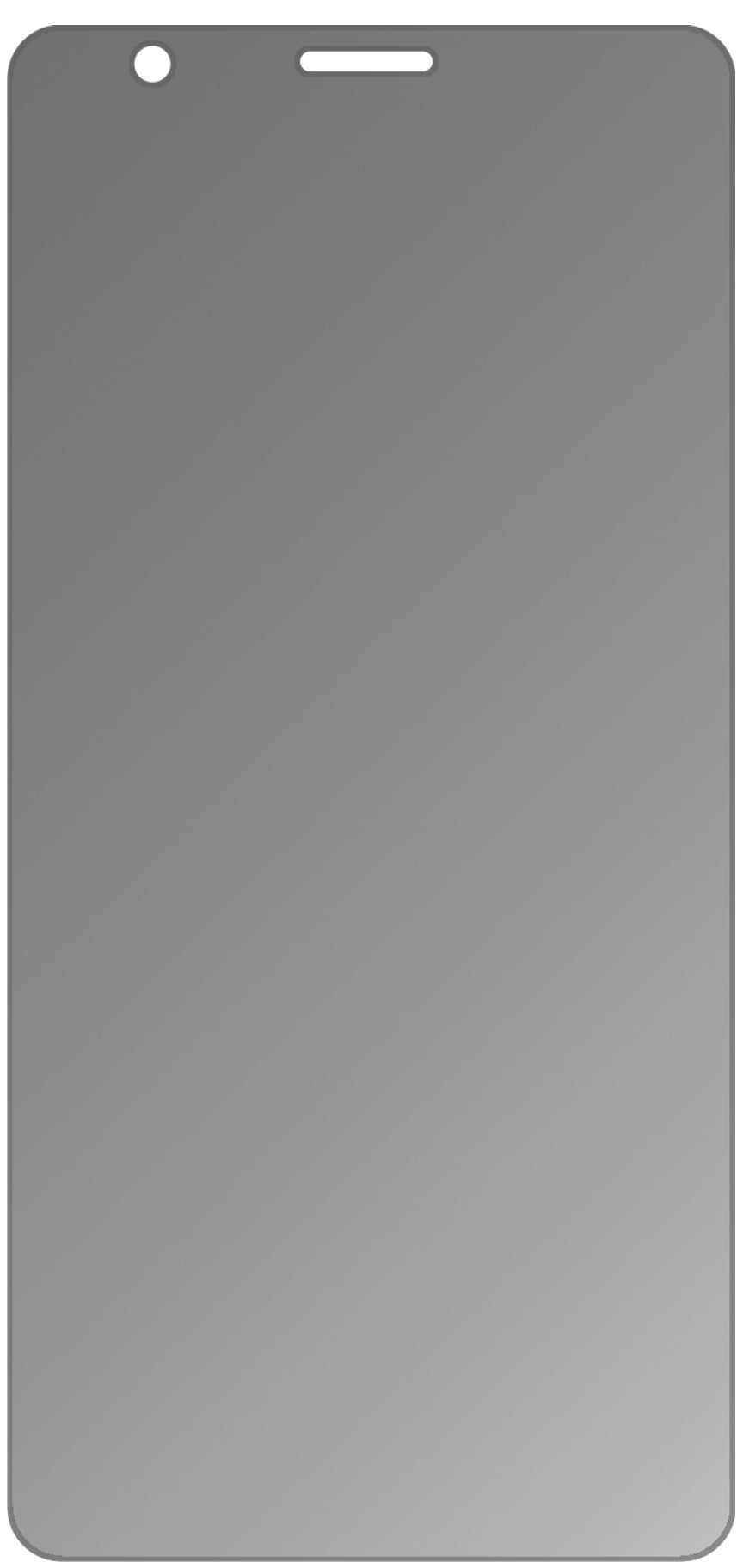 dipos Displayschutz für ZTE Blade A31 Plus, mattierte Oberfläche, Blickschutzfilter und perfekter Passform