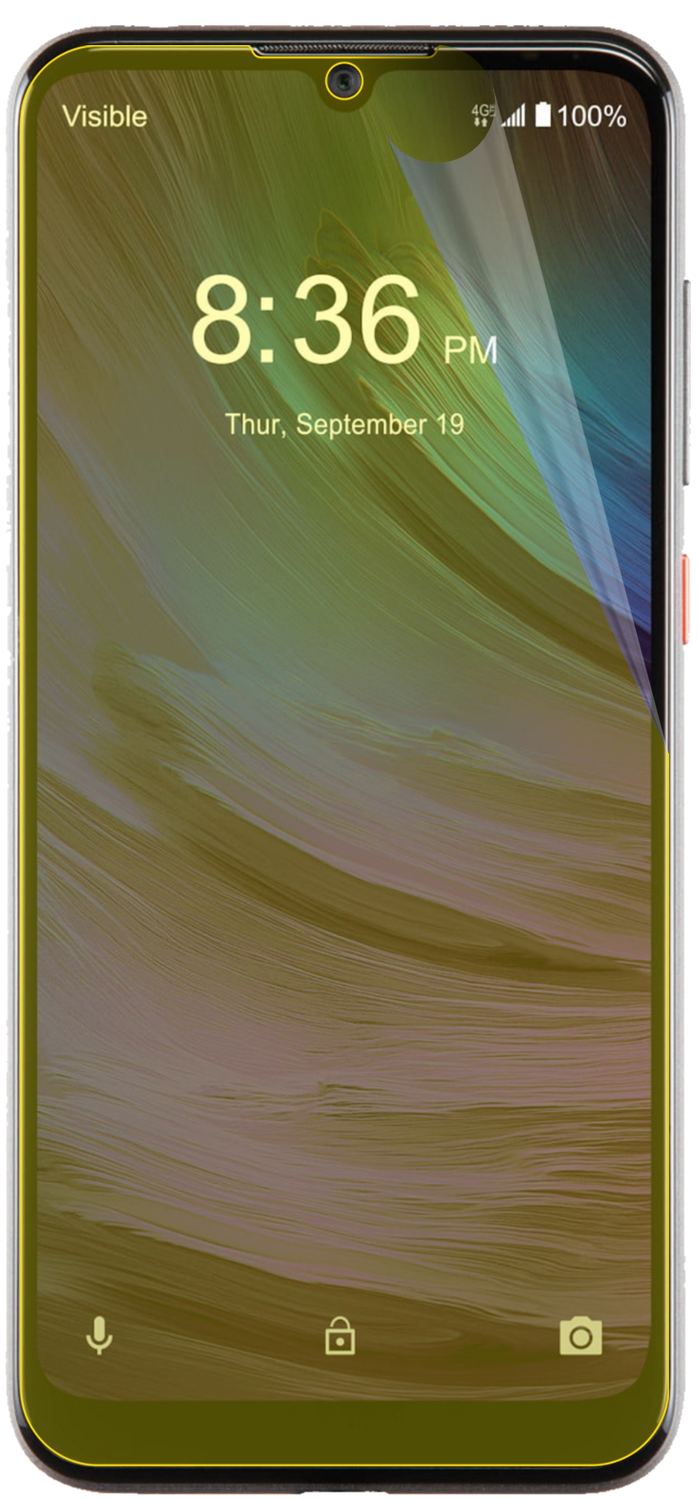 dipos Displayschutz für ZTE Blade A7 Prime, transparente Oberfläche, geringe Dicke und perfekte Passform