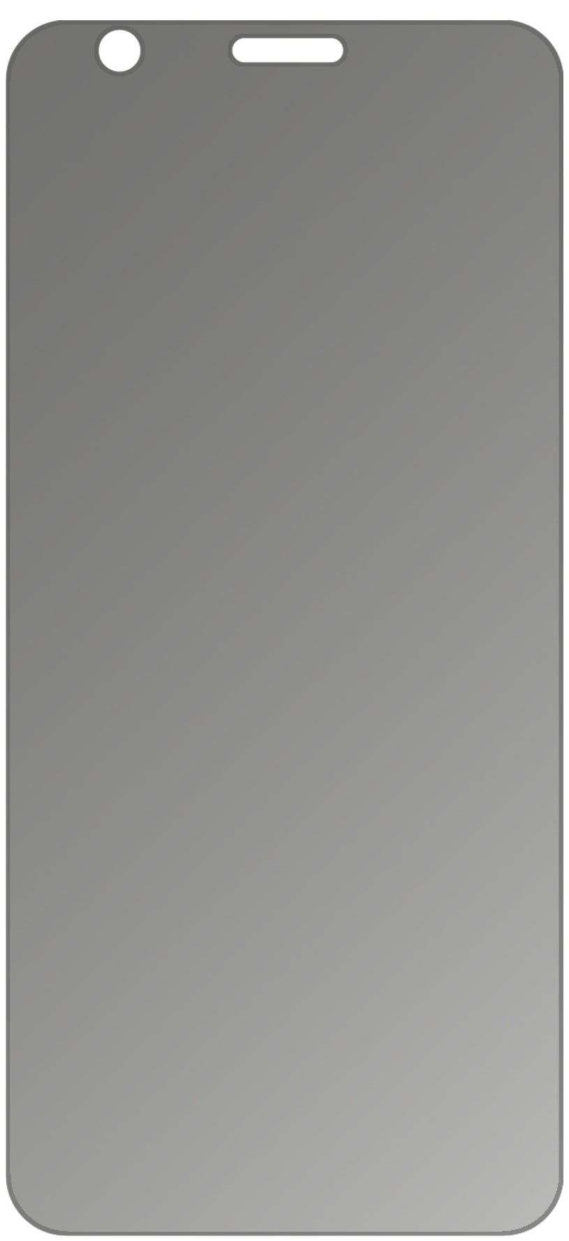 dipos Displayschutz für ZTE Blade L9, mattierte Oberfläche, Blickschutzfilter und perfekter Passform