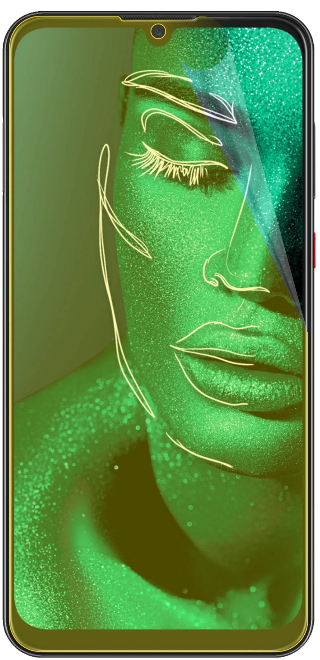dipos Displayschutz für ZTE Blade V10, transparente Oberfläche, geringe Dicke und perfekte Passform