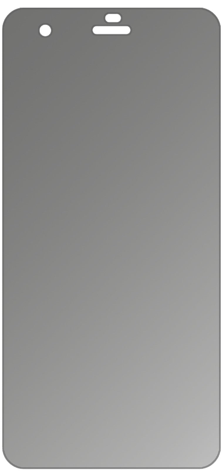 dipos Displayschutz für ZTE Hawkeye, mattierte Oberfläche, Blickschutzfilter und perfekter Passform