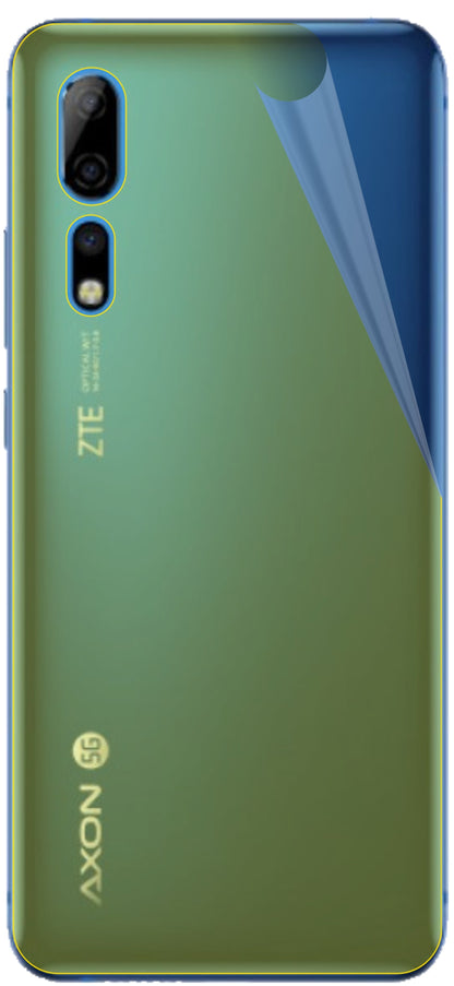 3x 3D Full Cover Schutzfolie für ZTE Axon 10s Pro 5G Rückseite
