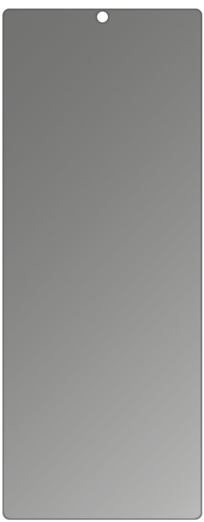 Blickschutzfolie für ZTE Axon 11 5G matt Schutzfolie Privacy