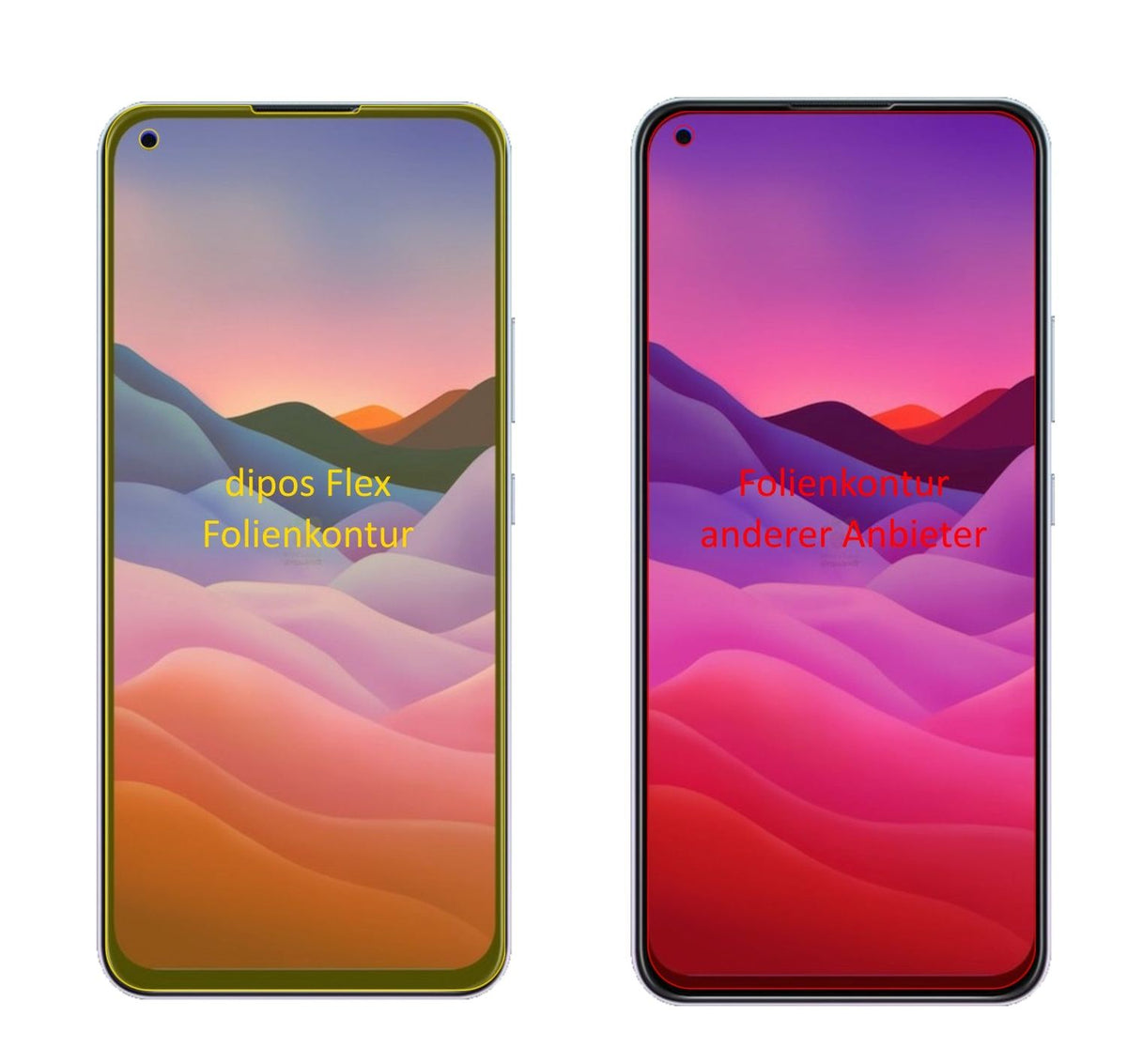 3x 3D Full Cover Schutzfolie für ZTE Axon 11 SE