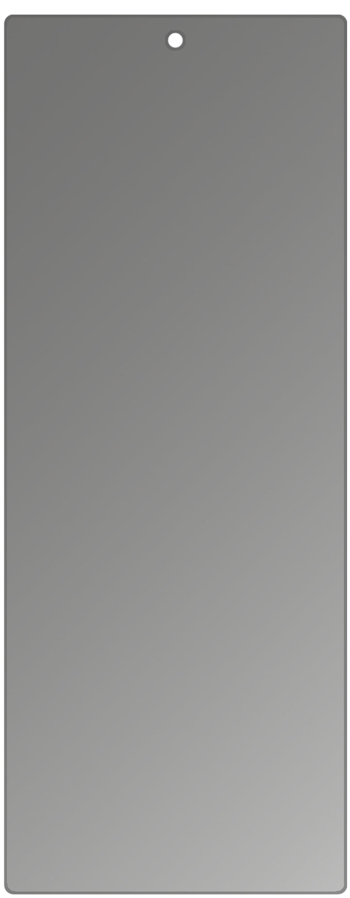 dipos Displayschutz für ZTE Axon 30 Ultra, mattierte Oberfläche, Blickschutzfilter und perfekter Passform