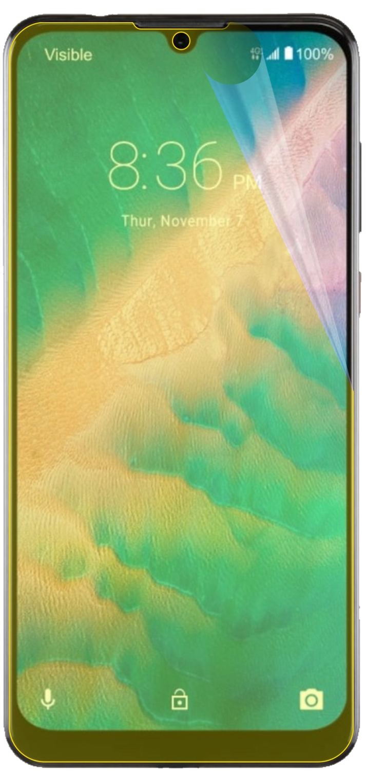 2x 3D Full Cover Schutzfolie für ZTE Blade 10 Prime