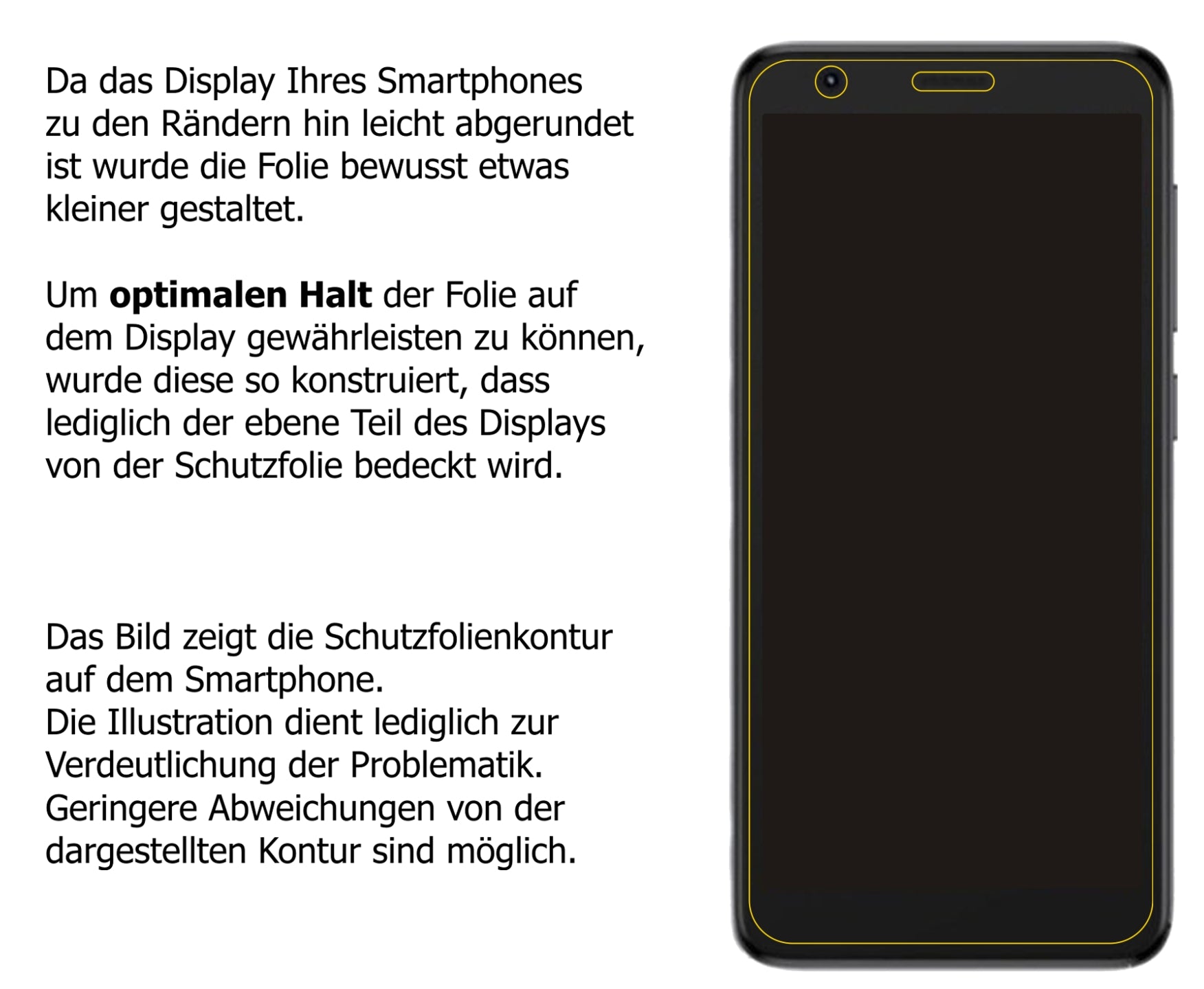 Dünne und klare Folie passend zugeschnitten für ZTE Blade L9