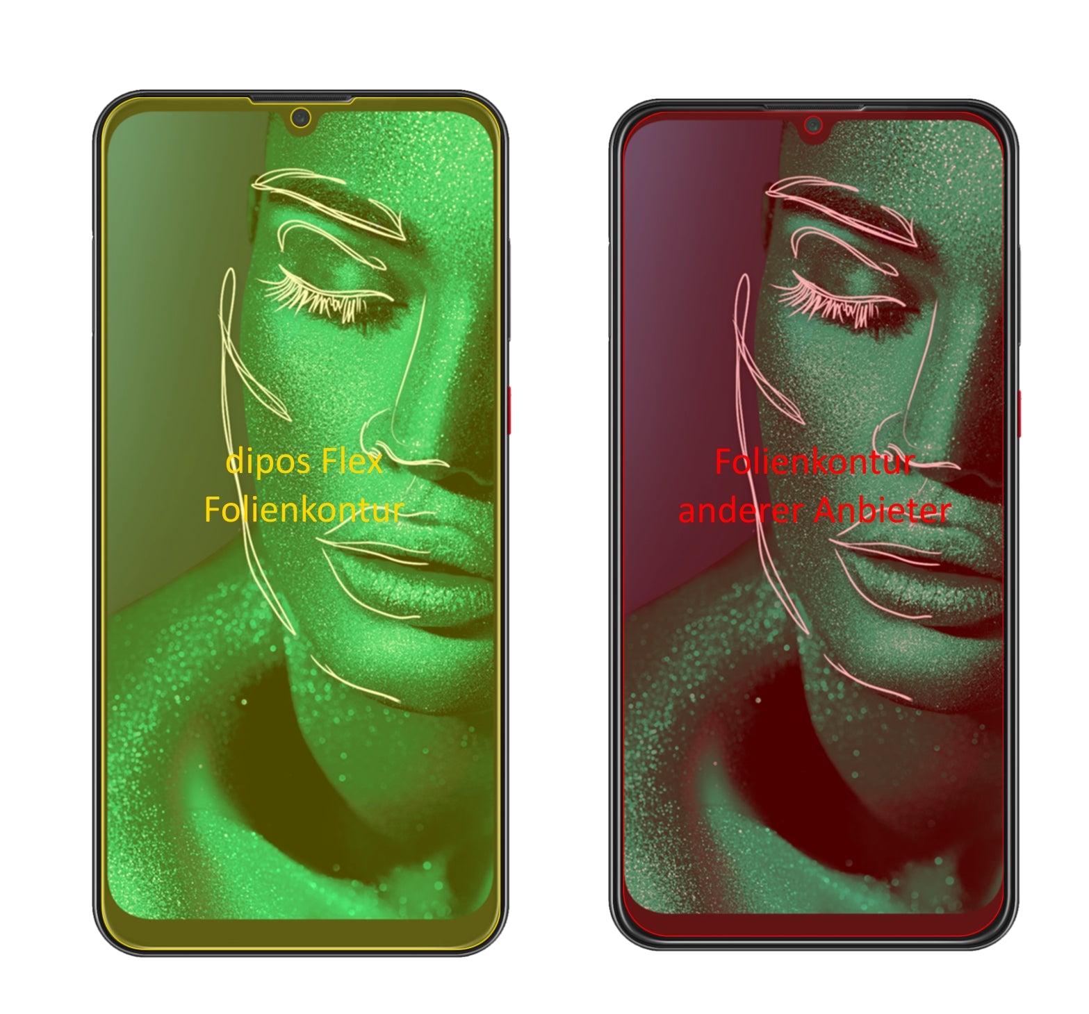 3D Full Cover Displayschutzfolie: Case-freundlicher Schutz mit perfekter Passform für dein Display. 