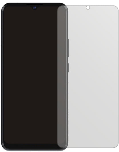 ZTEBlade V2021 5G mit aufgebrachter dipos Displayschutzfolie, die lästige Fingerabdrücke minimiert