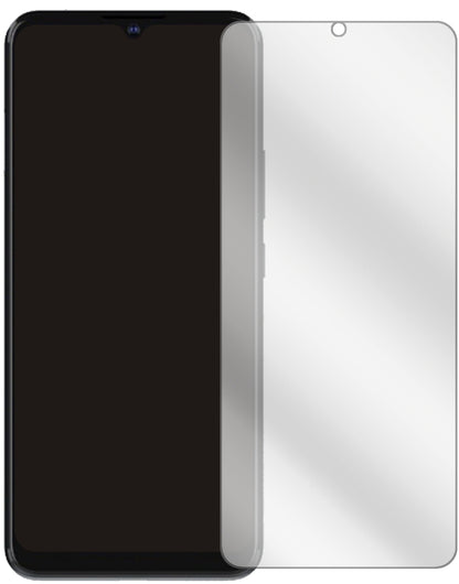 ZTEBlade V2021 5G mit aufgebrachter dipos Displayschutzfolie, glasklare Darstellung ohne Einschränkungen
