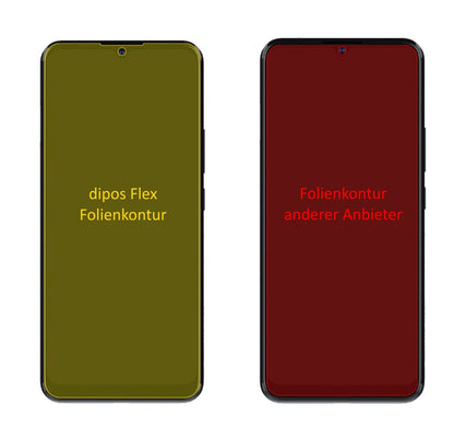 2x 3D Full Cover Schutzfolie für ZTE Blade V2021 5G