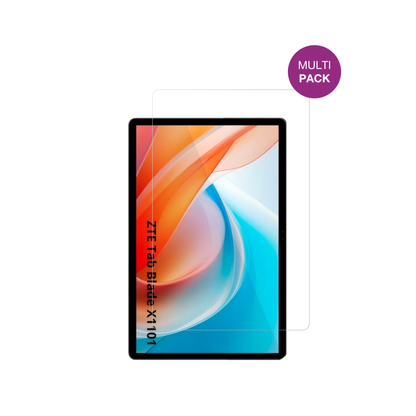 ZTEBlade X1101 mit aufgebrachter dipos Displayschutzfolie, glasklare Darstellung ohne Einschränkungen