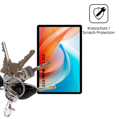 Schutz gegen Kratzer auf dem ZTE Blade X1101 Glas durch Schlüssel oder Ähnliches