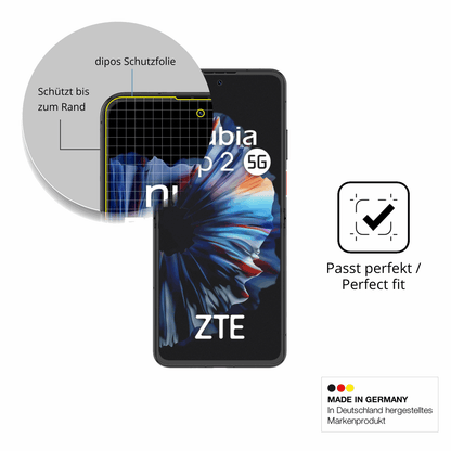 Besonders flexibler Displayschutz mit Anti-Shock-Schicht im Materialmix