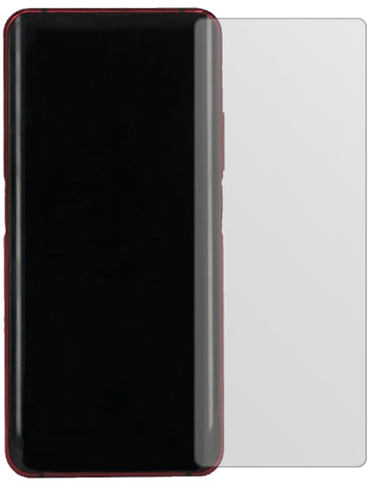 ZTEnubia Z20 mit aufgebrachter dipos Displayschutzfolie, die lästige Fingerabdrücke minimiert