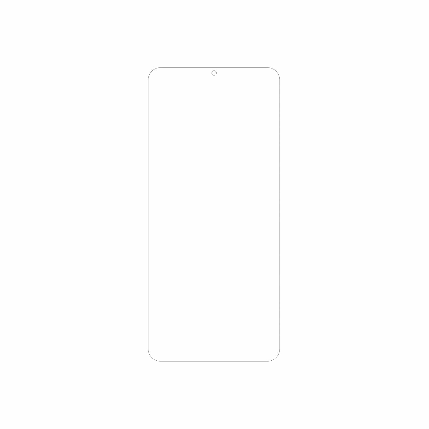 dipos Displayschutz für ZTE Optus X Pro 2 5G, mattierte Oberfläche, geringe Dicke und perfekte Passform
