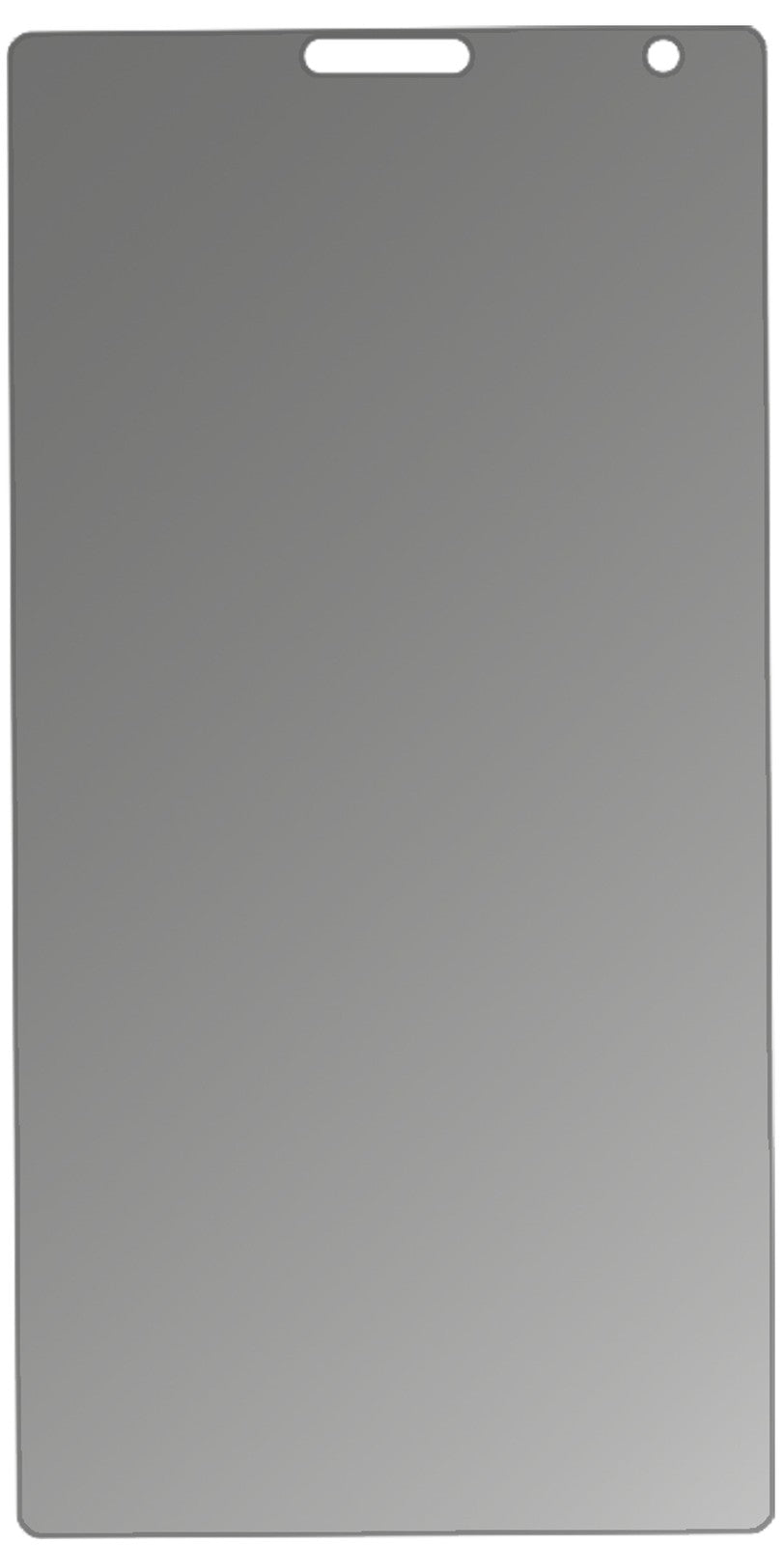 dipos Displayschutz für ZUK Edge, mattierte Oberfläche, Blickschutzfilter und perfekter Passform