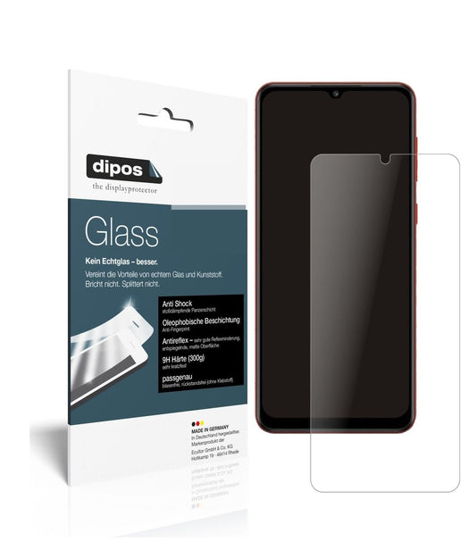 1x 9H Schutzfolie matt für Samsung Galaxy F02s Panzerfolie